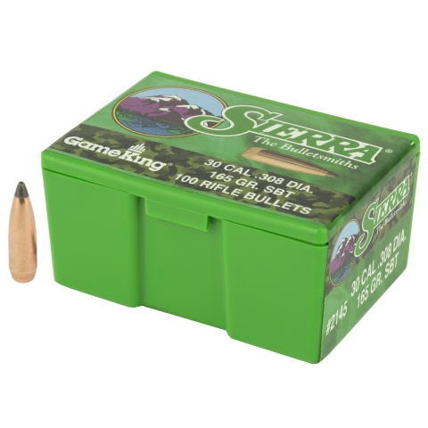 Куршуми Sierra, SBT - кал. .30 (.308), 165gr /100 в кут./