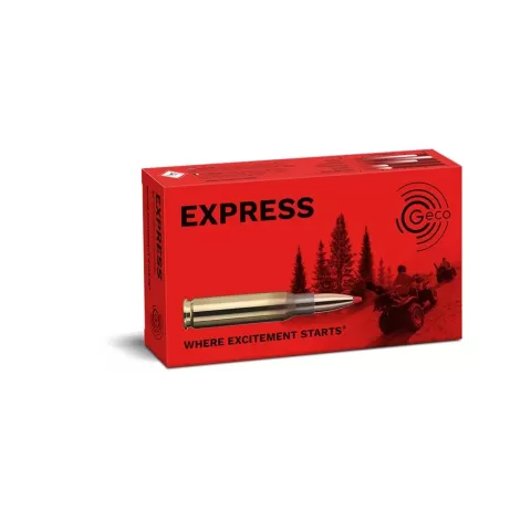 Нарезни патрони Geco Express - кал. 6,5x55 SE, 9.1g/140gr
