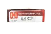 Нарезни патрони Hornady .30-06Sprg. 180gr GMX SPF