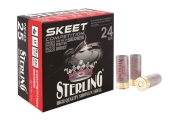 Гладкоцевни  патрони STERLING 12/70 24GR 9.5 SKEET QUICK OPEN