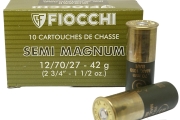 Гладкоцевни патрони FIOCCHI SEMI MAGNUM 12/70/27 42 ГР. 2/0 