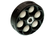 Стоманени топчета с гумено покритие HomeDefence кал.50 5г 50БР.