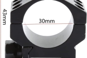Монтаж за оптика Ф30 W 22mm H13mm
