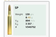 Нарезни патрони Sellier&Bellot .270Win. SP 130gr