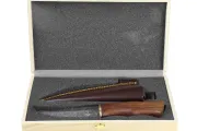 Ловен нож Njord Oskar Damast Bushcraft